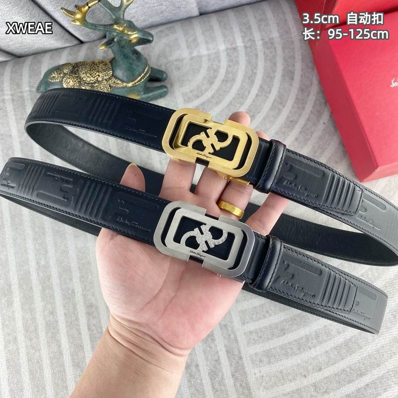 Ferragamo belt 35mmX95-125cm 8L216